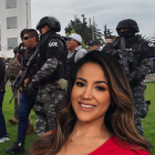 Mayra Salazar dejó la cárcel de Ambato.