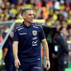 Sebastián Beccacece entrenador de Ecuador en las eliminatorias al Mundial 2026.