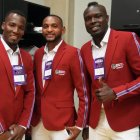 Jugadores del Mushuc Runa en el Mineirao.