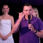 Daniel Noboa dio declaraciones desde Olón.