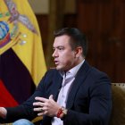 El presidente reelecto del Ecuador, Daniel Noboa Azín.