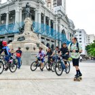 Voluntarios se sumaron al experimento.