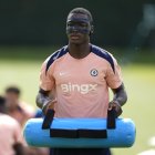 El ecuatoriano Moisés Caicedo, volante del Chelsea inglés.