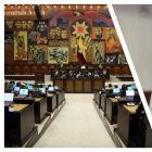 El asambleísta del Partido Socialcristiano, Alfredo Serrano, aseguró que el proyecto de Ley de Inteligencia no contará con los votos de su tienda política para su aprobación. Fotomontaje.