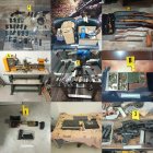 Se incautaron armas tipo pistola, carabinas industriales, un revólver, fusiles didácticos, entre otros.