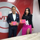 Dieter Hoffmann y Yuleysi Coca, presentadores de Fuull Farándula.