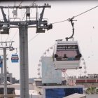 El sistema de transporte aerosuspendido de Guayaquil.