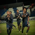Festejo de la selección sub 17 de Ecuador que clasificó al Mundial Sub 17.