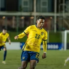 Johan Martínez ofensivo de la Sub 17 de Ecuador.