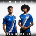 La nueva camiseta del Emelec 2026 lista para ser estrenada.
