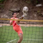 Javier Báez el paraguayo de la zaga de Barcelona SC.