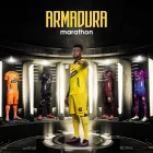 Brian Carabalí defensa de Barcelona que hizo un gol ante Mushuc Runa.