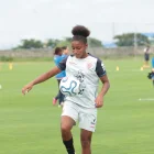 Quiñónez jugadora de Ecuador Sub-17, que busca el boleto al Mundial de Marruecos.