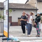 La exposición se puede visitar en la plaza Santa Clara, ubicada en el Centro Histórico de la capital.