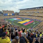 Los hinchas de Ecuador y su apoyo a Ecuador en el debut del Mundial 2026.