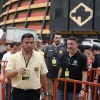 Miguel Montalvo (d) tomaría de forma definitiva la presidencia de Antonio Álvarez (i) en Barcelona SC.