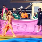La cantante colombiana Shakira se presenta en el entretiempo del Mundial 2026.