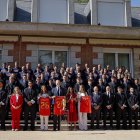 Los reyes Felipe VI y doña Letizia, la princesa de Asturias y la infanta Sofía, recibieron este lunes 20 de julio en el Palacio de la Zarzuela a la selección española.