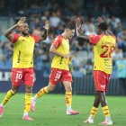 Aryton Preciado de Aucas y su gol ante Emelec en el Capwell.