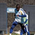 Enner Valencia vistiendo la camiseta de Boca Juniors.
