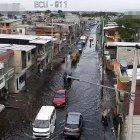 Lluvias y aguaje inundaron sectores de Guayaquil el 11 de septiembre.