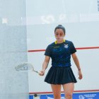María Paula “Palis” Moya lleva el nombre de Ecuador a lo más alto del squash internacional.