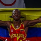 Andrés Montaño flameó la bandera de Ecuador con el oro en lucha, en los Juegos Suramericanos Santa Fe 2026
