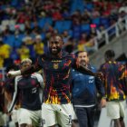 Jhon Yeboah listo para el para jugar ante Corea del Sur.