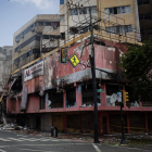 El complejo Multicomercio permanece restringido debido al riesgo de colapso.