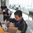 Isaac Flores, uno de los concursantes del IRO Ecuador Open 2026, participó este jueves en la jornada inaugural de la competencia.