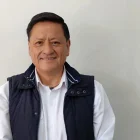 César Díaz, precandidato a la Alcaldía de Quito por el Movimiento Pueblo, Igualdad y Democracia.