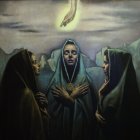 La Elegida es de Armando Requena es una de las obras que participa en la exposición.
