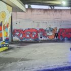El hecho generó preocupación en este transitado punto.
