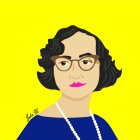 Ilustración realizada por su sobrina-bisnieta, usada por el #TeamMatilde.