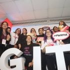 Linda Guamán fue una de las expositores del encuentro. Ella es cuencana experta en Microbiología.