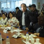 Cita. El asambleísta Yofre Poma, detenido durante la toma de recursos petroleros en el paro, compareció ayer ante la Comisión investigadora.