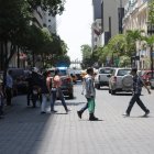 El Municipio de Guayaquil y la Autoridad de Tránsito Municipal anunciaron la peatonalización temporal de la avenida, el miércoles del 27 de noviembre.