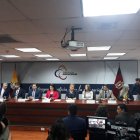 La presidenta de la Judicatura, María del Carmen Maldonado, anunció que con la designación de conjueces concluyó oficialmente la evaluación de la Corte Nacional.