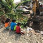 Limpieza del canal de aguas lluvias, por plan pre invernal