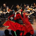 Danza de flamenco y tango gustó a la audiencia.