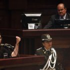 Sesión. En el juicio político a la exministra de Salud, Verónica Espinosa, en principio no se alcanzaron los 92 votos.