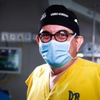 El momento fue captado en video por uno de los ayudantes de cirugía del hospital Teodoro Maldonado Carbo del IESS.