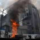 El incendió afectó el trabajo de 1.300 funcionarios y ocasionó la pérdida de documentos, mobiliario, cuadros patrimoniales y equipos de computación.