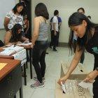 Comicios. Los estudiantes de la Universidad de Guayaquil participaron en la contienda electoral.