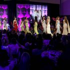 Las candidatas a Miss Universo, en una gala previa a la final del concurso que escoge a la mujer más bella del planeta.