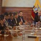 Acercamiento. El presidente Lenín Moreno se reunió con dirigentes del Frente Unitario a finales de noviembre.