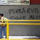 LA PAZ. La calma vuelve poco a poco a las calles