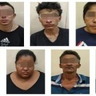 Siete personas fueron detenidas.