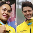 La pesista y el bicicrosista recibieron el apoyo mayoritario en la página web de nuestro diario.