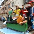 Arte.  En Medardo Ángel Silva, entre la 15 y 16, se exhiben los monigotes de Mis adorables entenados.